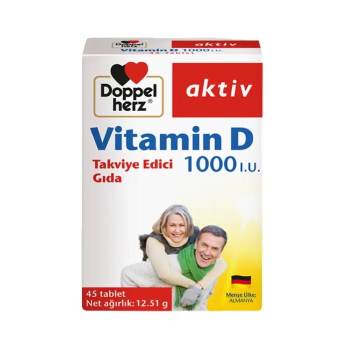 Doppelherz Vitamin D 1000 IU 45 Tablet