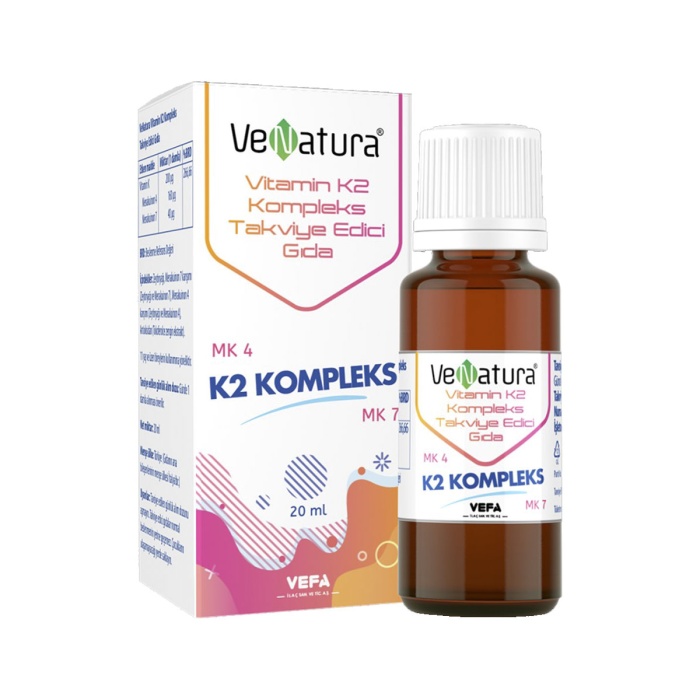 Venatura Vitamin K2 Kompleks Damla 20 ml