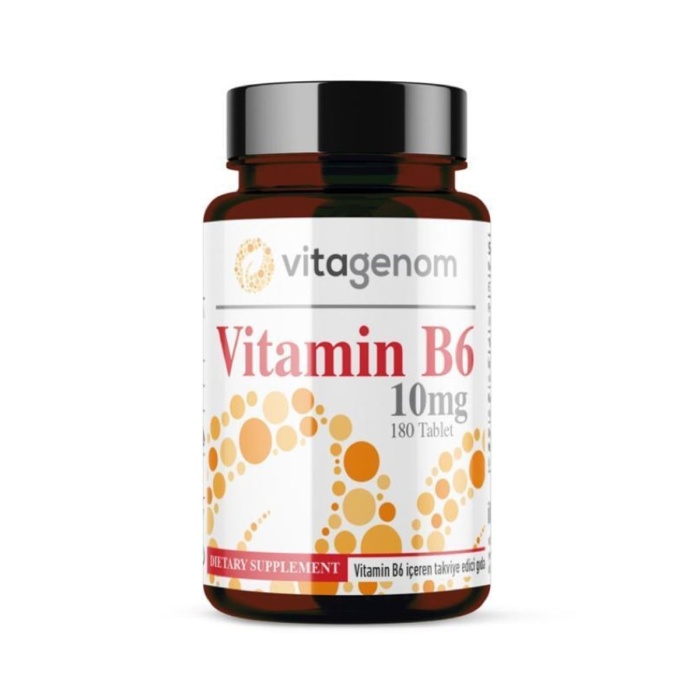 Vitagenom B6 Vitamini 10 mg 180 Tablet