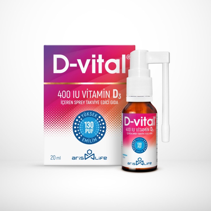 D-vital 400 IU Sprey 20 ml