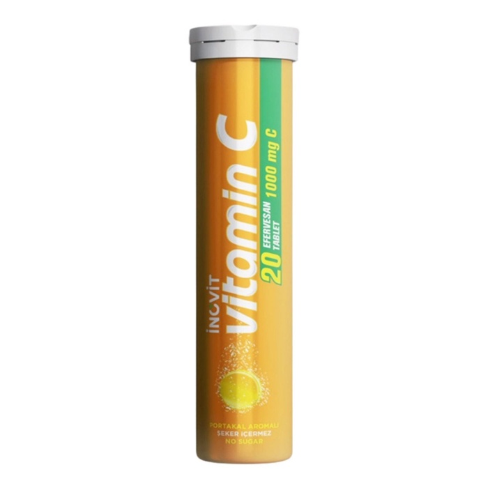 İnovitPlus Vitamin C 1000 mg 20 Efervesan Tablet