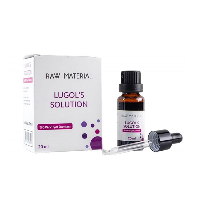 Raw Material More Than Lugols Solution %5 İyot Damla 20 ml