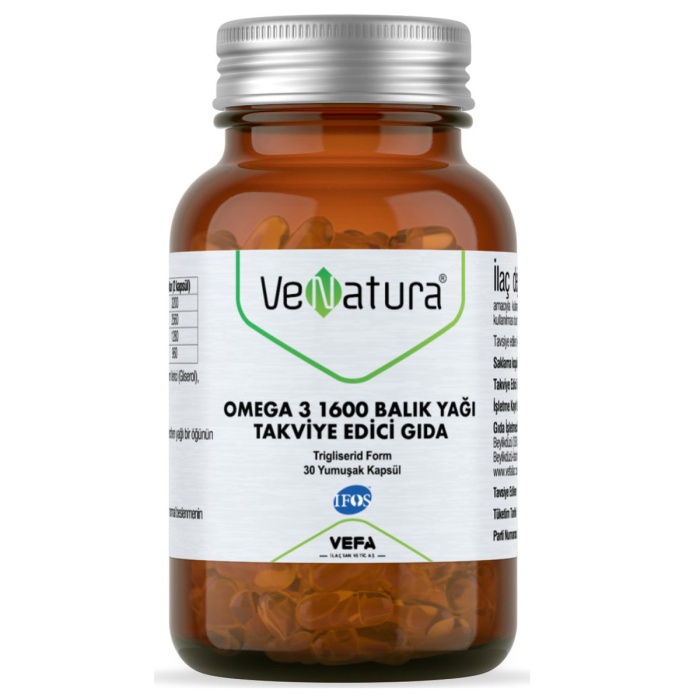 Venatura Omega-3 1600 mg 30 Kapsül