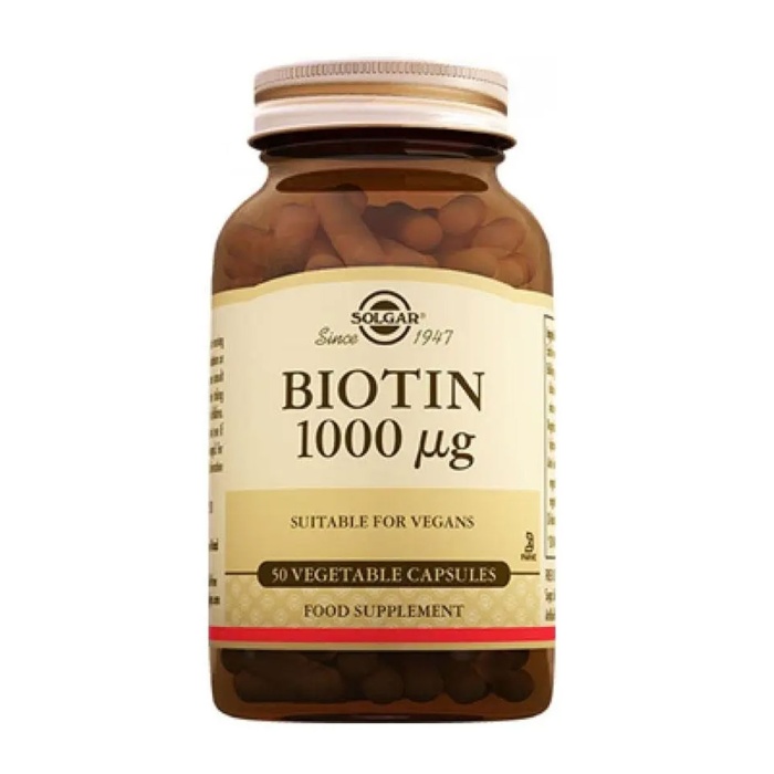 Solgar Biotin 1000 mcg 50 Kapsül