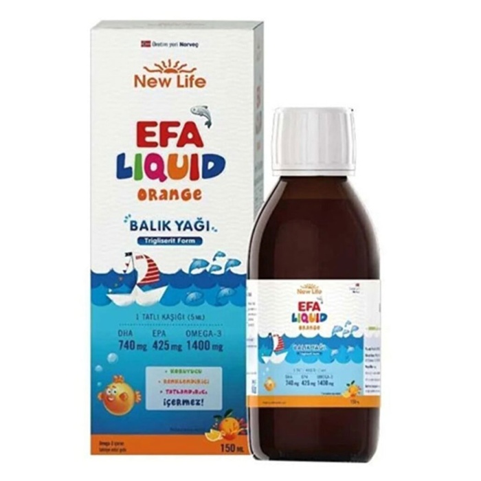 New Life EFA Liquid Orange 150 ml
