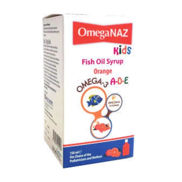 Omeganaz Kids Balık Yağı Portakallı 150 ml