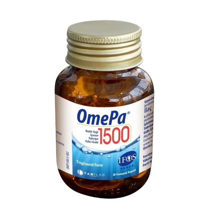 Omepa Balık Yağı 1500 mg 30 Kapsül