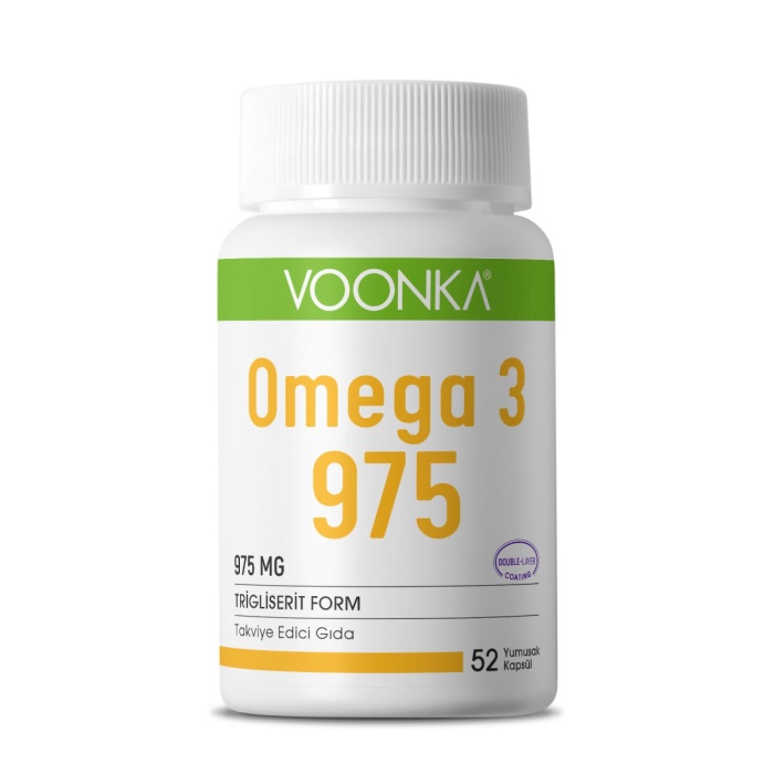 Voonka Omega-3 975 mg 52 Kapsül