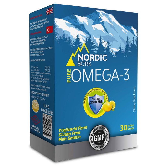 Nordic Bork Omega 30 Softgel