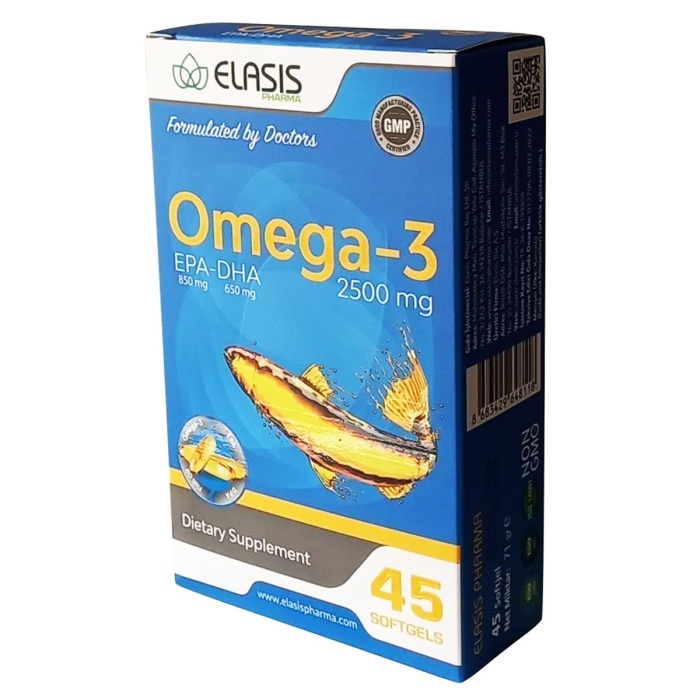 Elasis Omega-3 2500 mg 45 Softjel