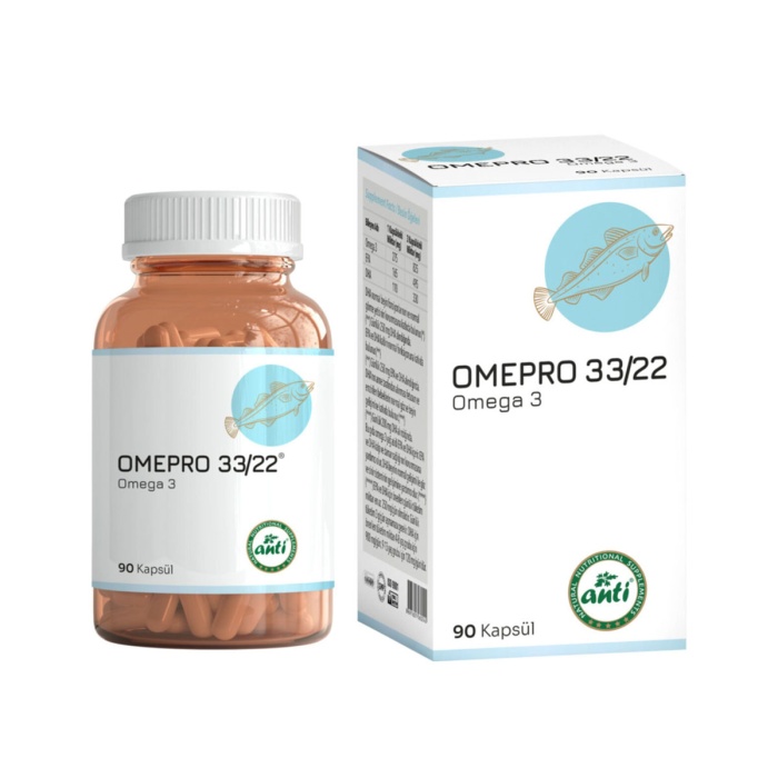 Omepro 3322 Omega-3 90 Kapsül