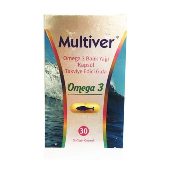 Multiver Omega 3 30 Kapsül