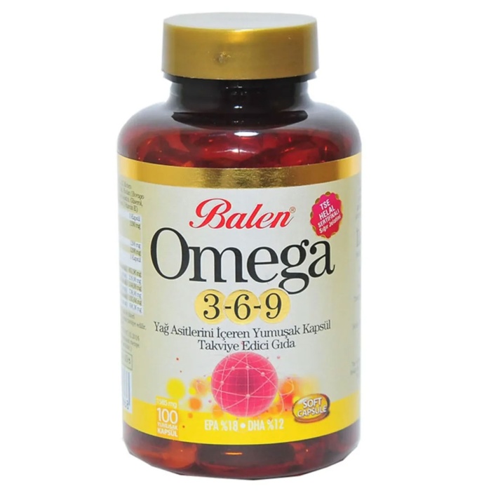 Balen Omega 3-6-9 1585 mg 100 Softgel