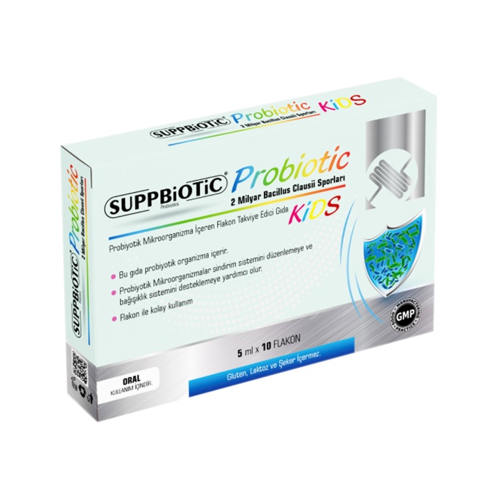 Suppbiotic Kids Probiyotik 10 Flakon x 5 ml