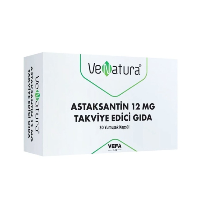 Venatura Astaksantin 12 mg 30 Kapsül