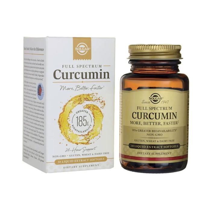 Solgar Curcumin Food Supplement 30 Kapsül