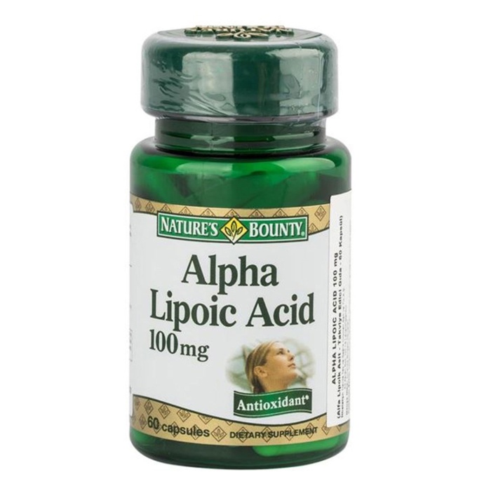 Natures Bounty Alpha Lipoic Acid 100 mg 60 Kapsül