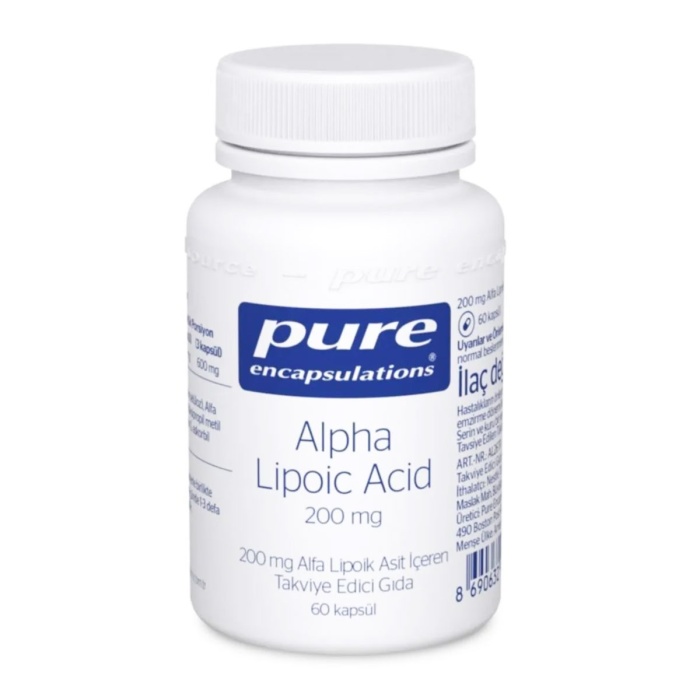 Pure Encapsulations Alpha Lipoic Acid 200 mg 60 Kapsül