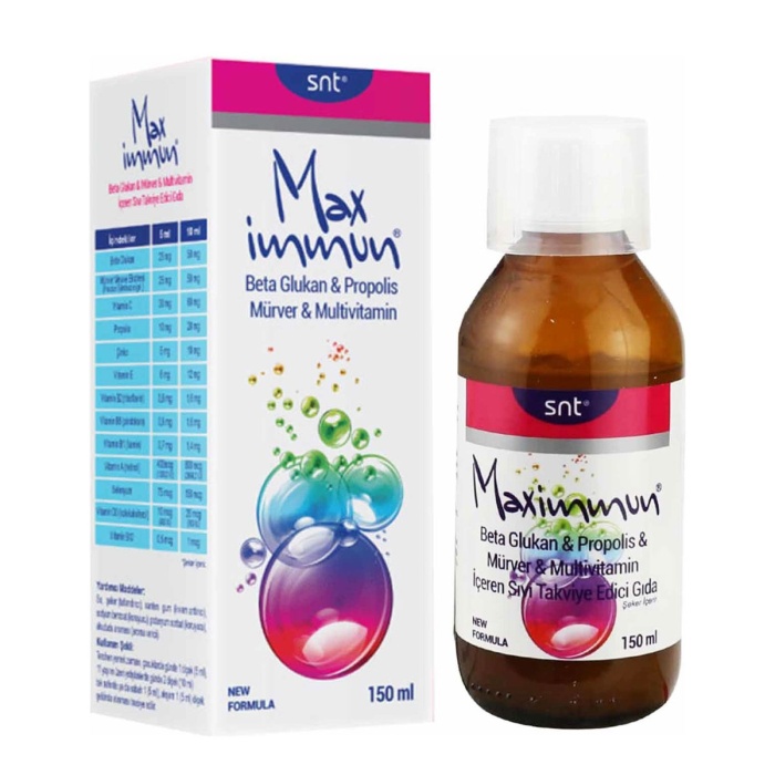 Max Immun Şurup 150 ml