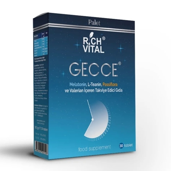 Rich Vital Gecce 3 mg 30 Tablet