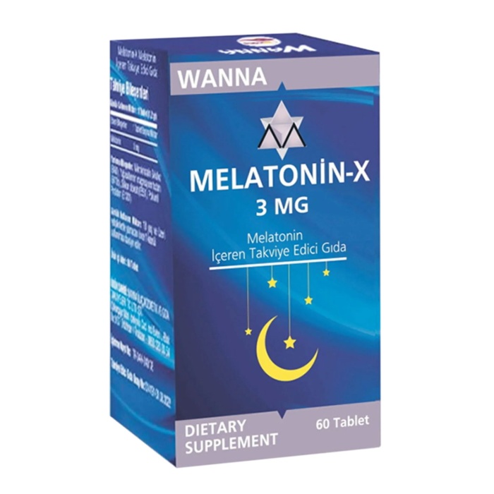 Wanna Melatonin-x 3 mg 60 Tablet