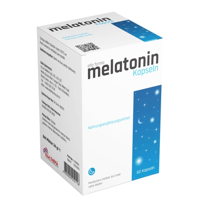 Ella Melatonin 3 mg 60 Kapsül