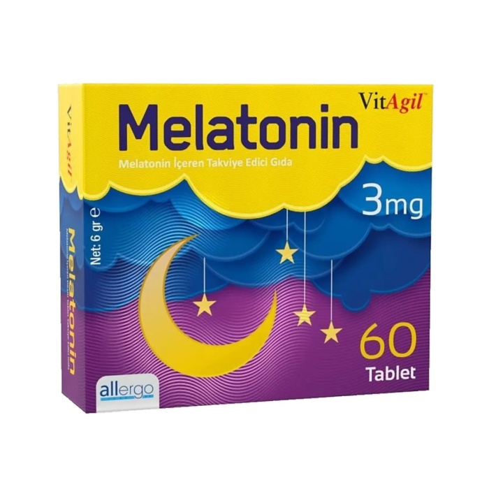 Vitagil Melatonin 3 mg 60 Tablet