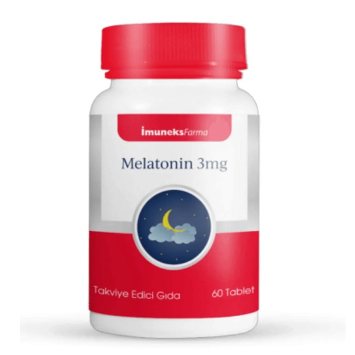 İmuneks Farma Melatonin 3 mg 60 Tablet