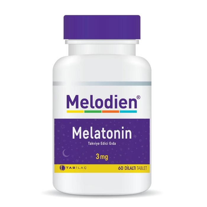 Melodien Melatonin 3 mg 60 Dilaltı Tablet
