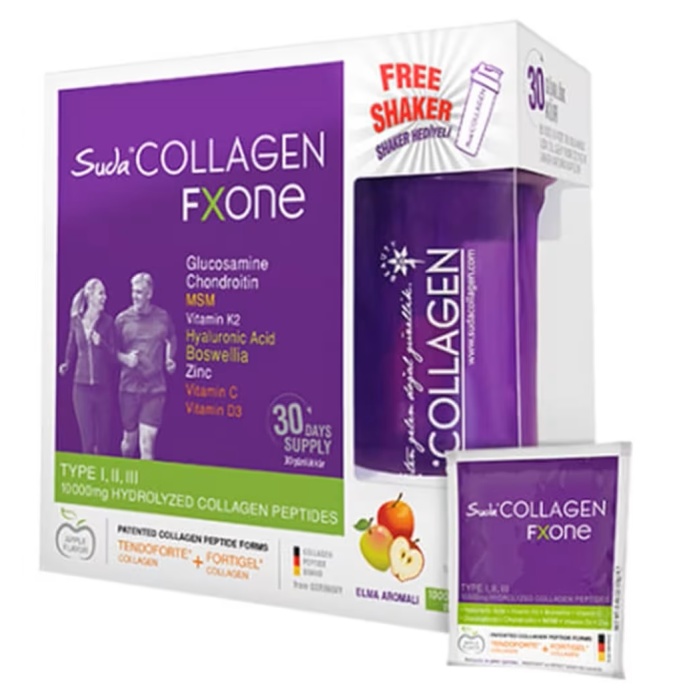 Suda Collagen Fxone Apple 13 gr x 30 Saşe