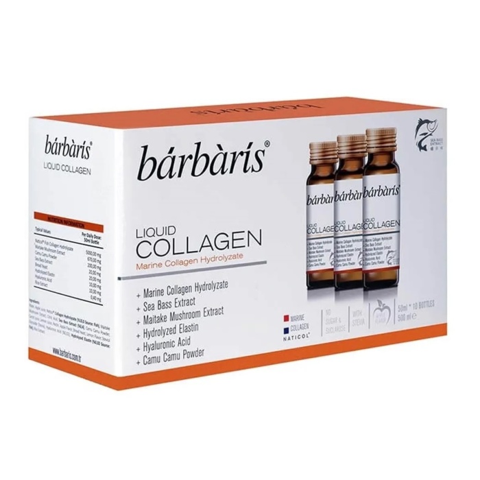 Barbaris Liquid Collagen Takviye Edici Gıda 50 ml x 10 shot