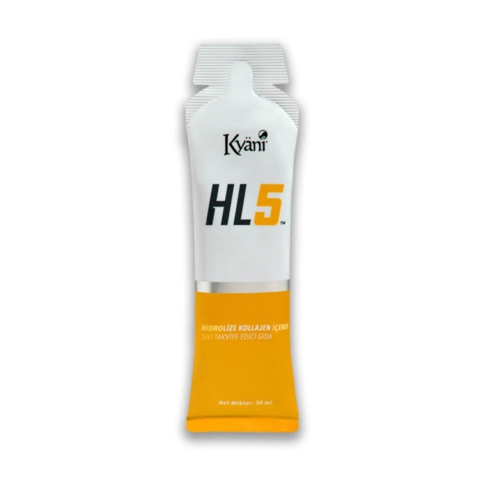 Kyani HL5 Sıvı Hidrolize Kollajen Şeftali Aromalı 30 ml x 30 Flakon