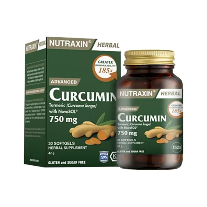 Nutraxin Advanced Curcumin 750 mg 30 Softgel