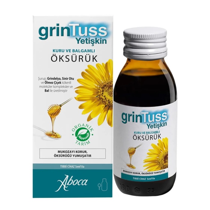 Grintuss Öksürük Şurubu Yetişkin 128 gr