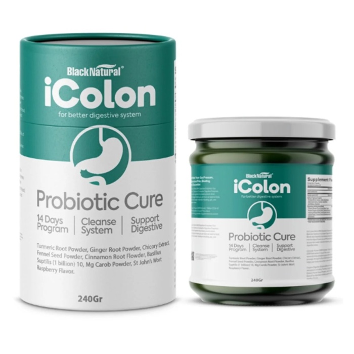 Black Natural Icolon Probiotic Cure 240 gr