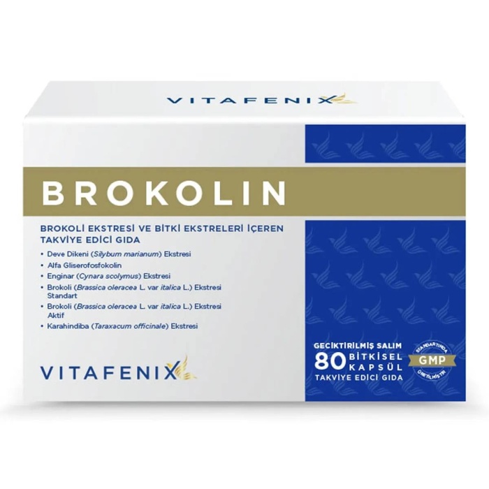 Vitafenix Brokolin 80 Kapsül