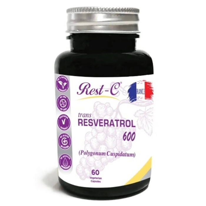 Rest-C Trans Resveratrol 600 mg 60 Kapsül