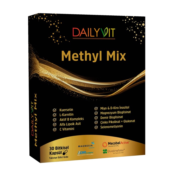 Dailyvit Methyl Mix 30 Bitkisel Kapsül