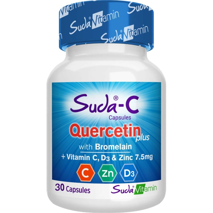 Suda Vitamin Suda-C Quercetin Plus 30 Kapsül
