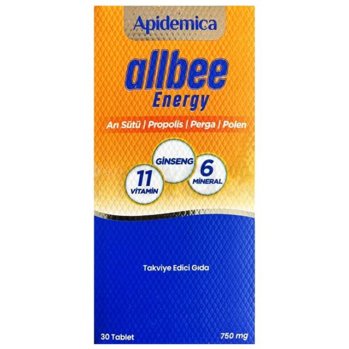 Apidemica Allbee Energy 30 Tablet