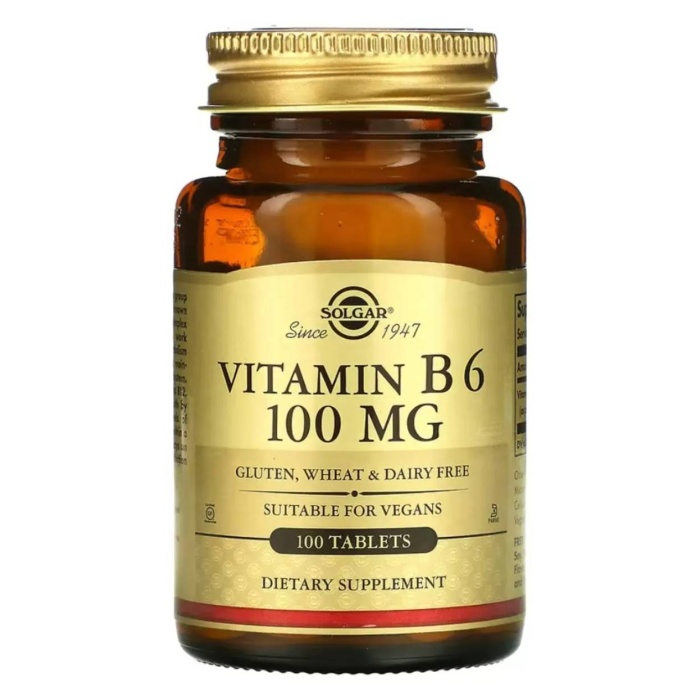 Solgar Vitamin B6 100 mg 100 Tablet