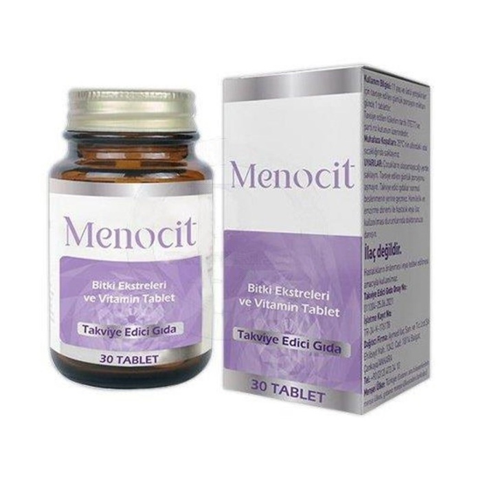 Menocit Bitki Ekstreleri ve Vitamin 30 Tablet