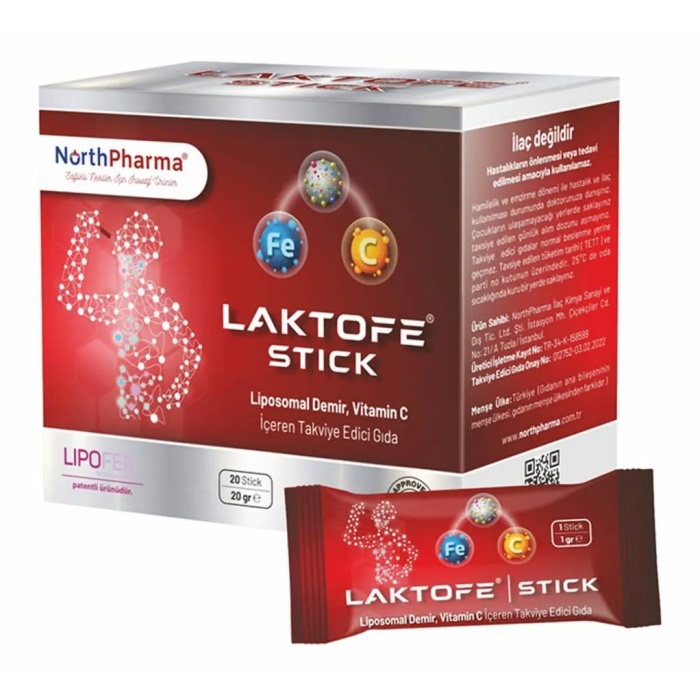 Laktofe Stick 20 Saşe