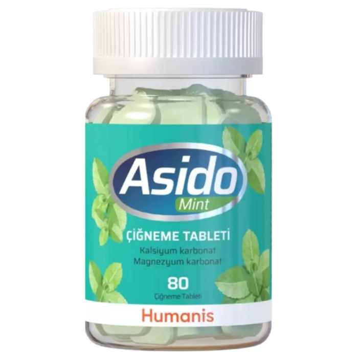 Asido Mide Asidine Karşı 80 Çiğneme Tableti