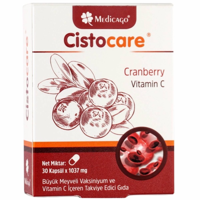 Medicago Cistocare Cranberry 20 Kapsül