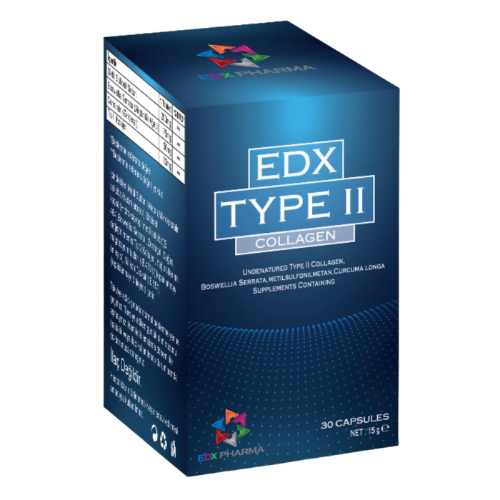 Edx Type II Collagen 30 Kapsül
