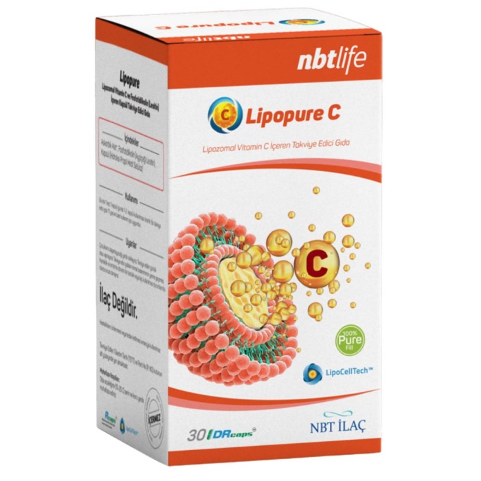 NBT Life Lipopure C Vitamini 30 Kapsül