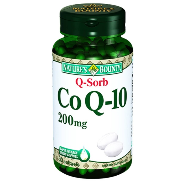 Natures Bounty CoQ-10 200 mg 30 Softgel