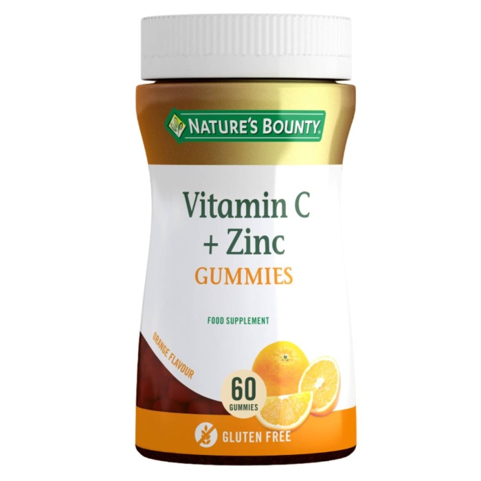 Natures Bounty Vitamin C + Zinc 60 Gummies