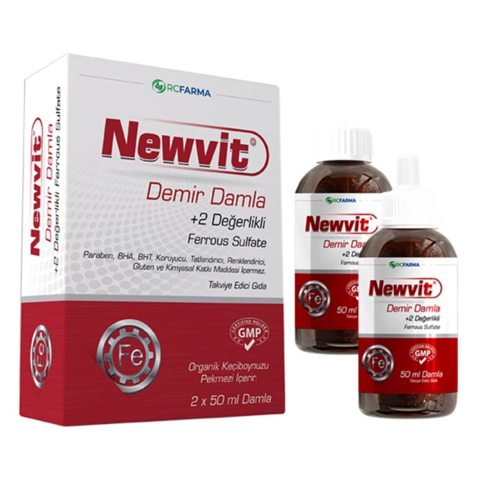 Newvit Demir Damla 2 x 50 ml